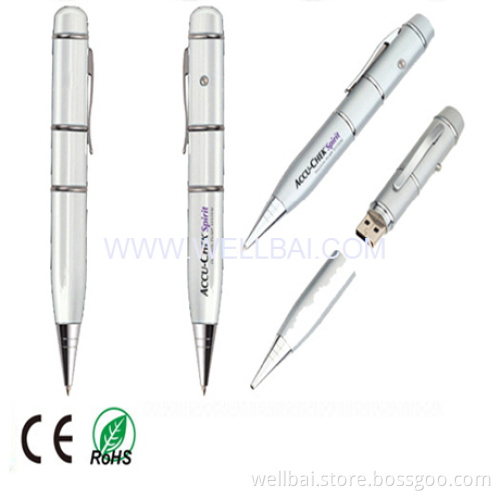 Laser Pen USB Flash Drive with Logo Printing for Promotion